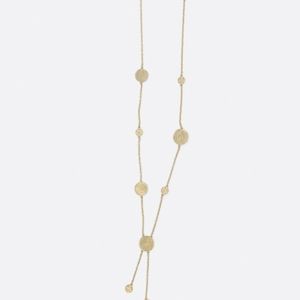 Noonday coin lariat necklace